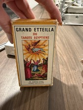 GRAND ETTEILLA EGYPTIAN GYPSIES TAROT BP GRIMAUD CARDS DECK VINTAGE 1969