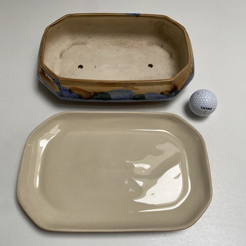 Bonsai pot hand made - made, painted