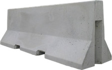 Concrete Jersey Barrier 2.5m