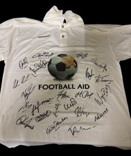 Authentic Southampton Legends Signed Shirt - Football Aid 2009 - Rare Piece