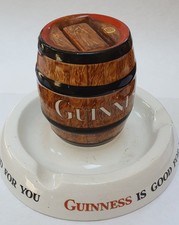  Guinness  Vintage Minton's Ashtray with Matchbox Holder
