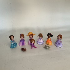 2012 Sofia 3.25" Mattel Action Figure Doll Disney Junior Bundle Of Dolls