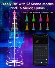 Smart LED lights 7FT Christmas