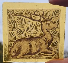 Stained Glass Deer Stag piece