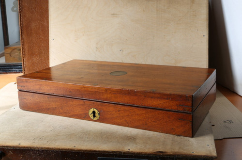 Antique pistol case box eley - pistol,