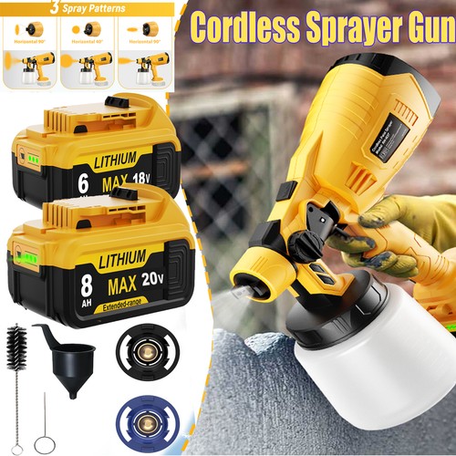 Cordless paint sprayer - paint,