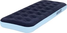 airzzZ Single Airbed–Quick Inflate, Waterproof, Lightweight for Camping & Guest