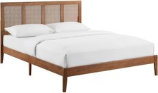 Mid Century Platform Bed Frame