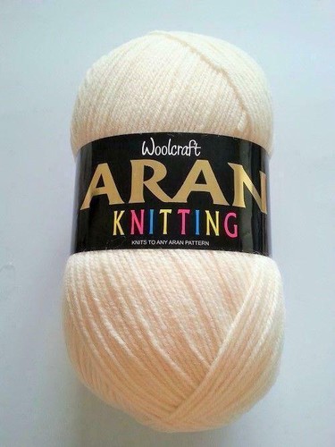 Woolcraft aran knitting yarn - woolcraft,