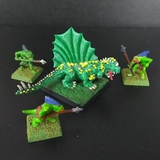 Lizardmen Vintage Salamander Metal Seraphon Warhammer Games Workshop Vintage OOP