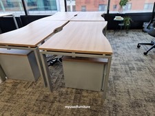 Used Office Desk. With Lockable Drawers – 140x Available