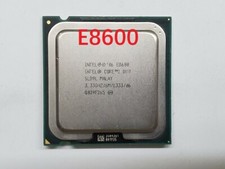Intel Core2 Duo E8600 CPU SLB9L 3.33GHz LGA775 Dual-Core Desktop Processor 1#