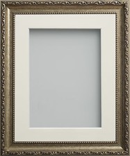 Ornate Bronze Photo Frames Antique Brompton Range with Choice of Picture Mount