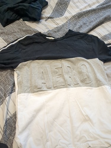 Boys aeropostale grey black - xs,