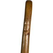 Antique Carved Wooden Walking