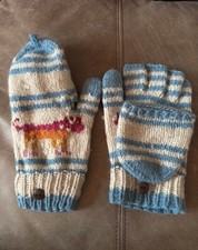 Alpaca wool convertible flap
