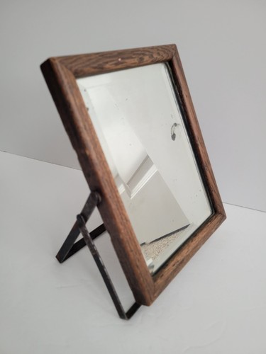 Antique beveled vanity - antique,