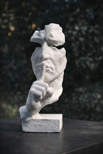 Abstract Face Sculpture