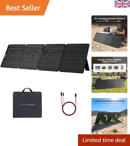 200w foldable solar panel - 200w,