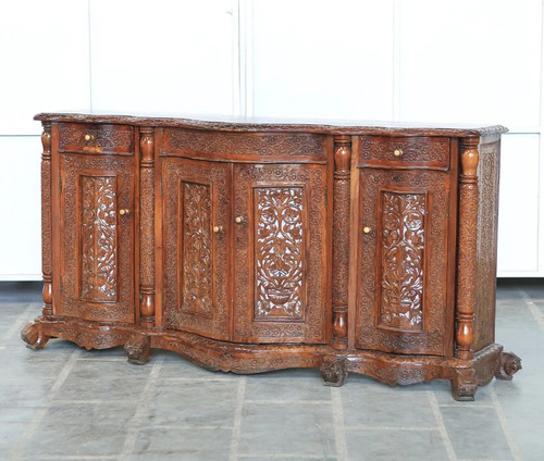 Vintage indian hand carved - vintage,