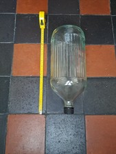 Antique clear glass ribbed - antique,