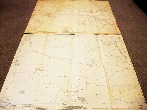 Hertfordshire old map history