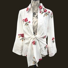 Neiman Marcus White 100% Linen