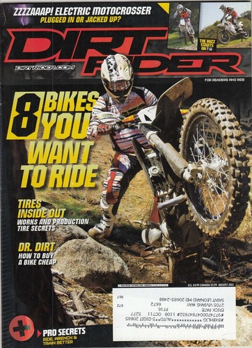 Dirt rider august - –, –