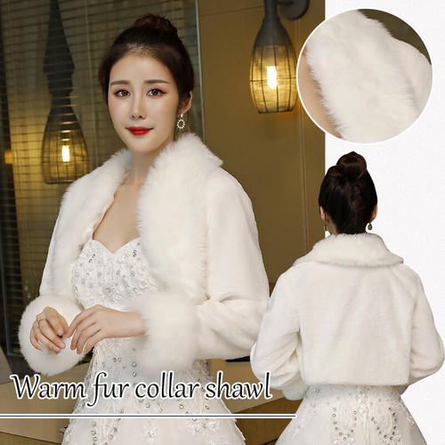 Faux fur bridal - faux,