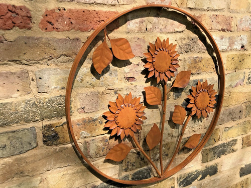 Sunflower wall art - wall,