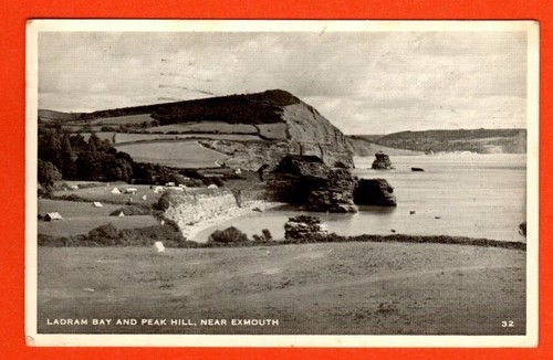 561009 postcard ladram bay - ,
