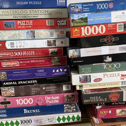 Jigsaw puzzle bundle x15 - bundle,