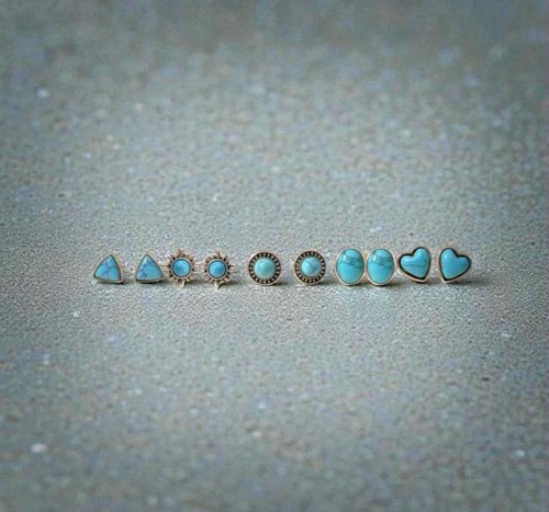 Vintage style turquoise - turquoise, &
