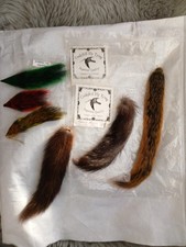 Assortment of Squirrel Tails for Fly Tying