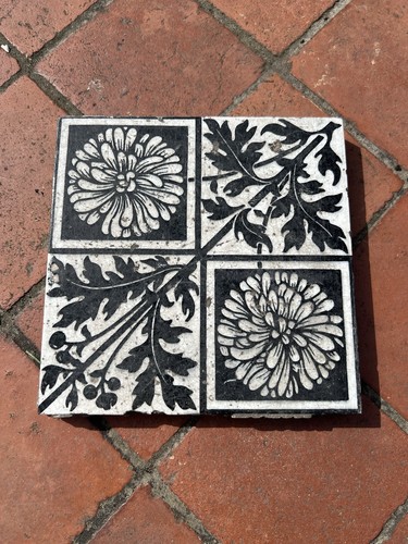 Victorian mintons black - victorian,