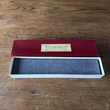 Huge boxed Water Of Ayr Sharpening Stone / Razor Hone / Oilstone