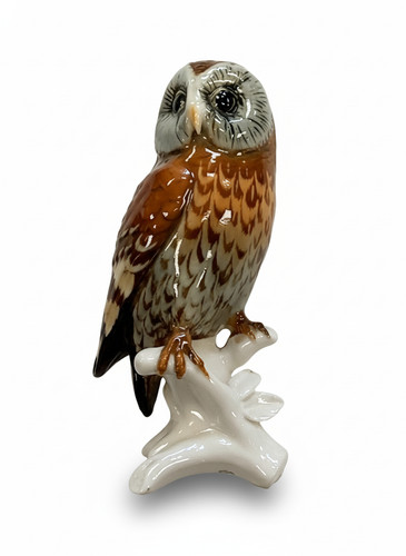 Karl ens ceramic owl - owl, figurine