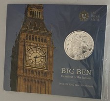Pure 999 Silver Big Ben Coin