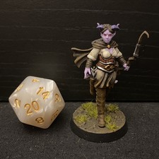 Dungeons And Dragons Tiefling Ranger Painted Galaad Miniatures Hellborn