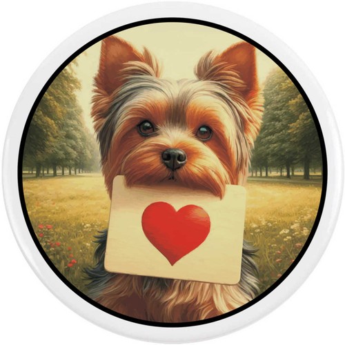 Yorkshire terrier love note - 'yorkshire,