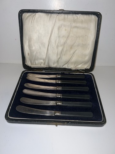 Vintage cased set black - vintage,