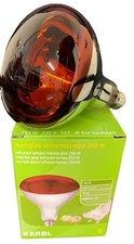 infrared lamp bulb 250 W red