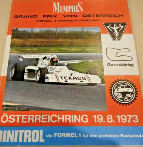 Programme austrian 1973 - gp, &