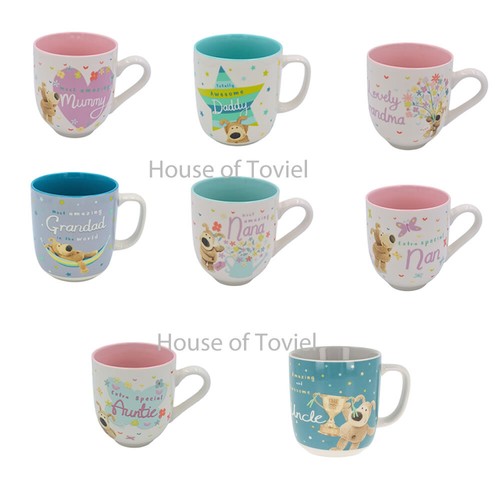 Boofle ceramic mugs - lots, of