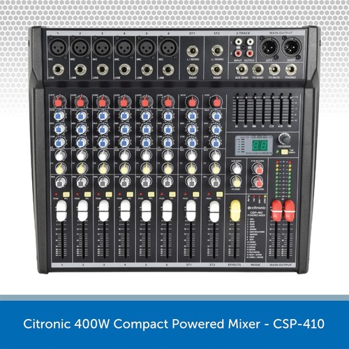Citronic csp 410 400w - csp-410, powered