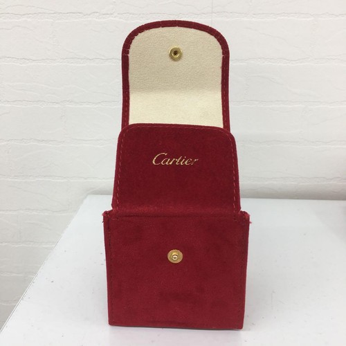 Cartier watch carry case red - carry,