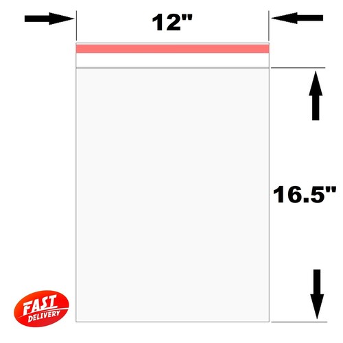Clear self adhesive seal - a2,