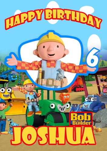 Personalised bob the builder - the,