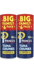 12 x 145g Princes Tuna Chunks