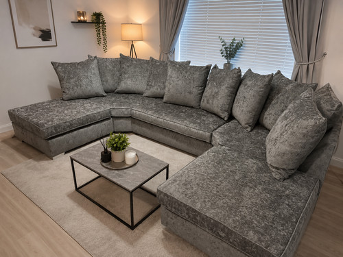 Shape sofa detachable stools - u-shape,